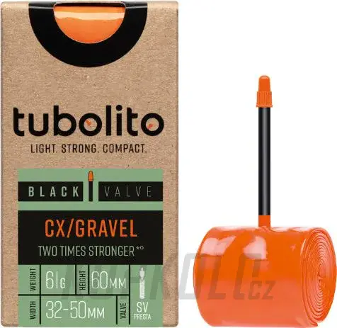 Top Prodej Duše Tubolito CX/GRAVEL ALL 700x32-50 mm - černý ventilek