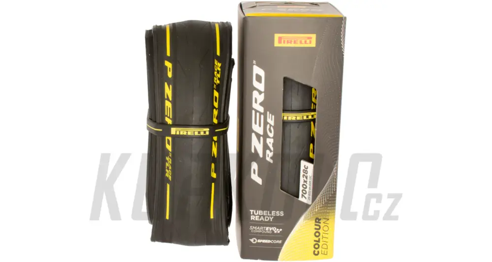 Silniční plášť Pirelli P ZERO™ Race TLR SPEEDCore, 120 tpi, SmartEVO, žlutý Autentický