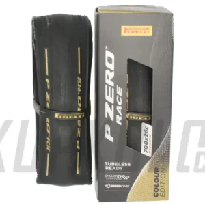 Ověřený Silniční plášť Pirelli P ZERO Race TLR Colour Edition, SPEEDCore, 120 tpi, SmartEVO, Gold