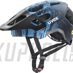Zlevněný UVEX HELMA REACT JR. MIPS AZURE - DEEP SPACE MATT