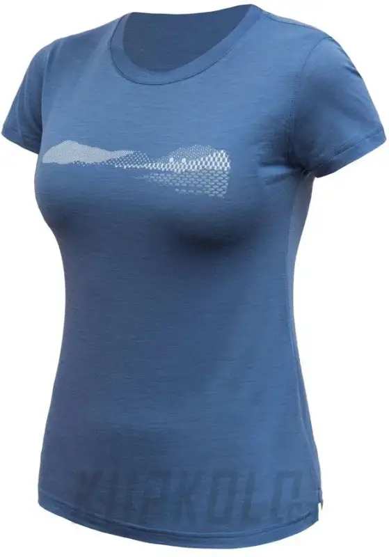 Sensor Merino AIR PT HILLS dámské triko, kr. rukáv, riviera blue Originální