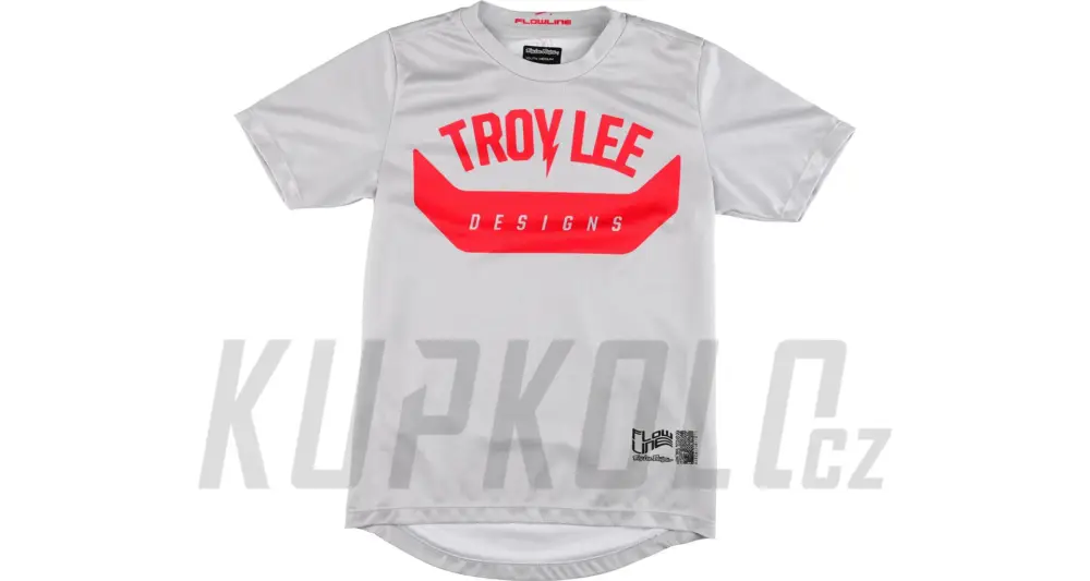 Dětský dres Troy Lee Designs s krátkým rukávem FLOWLINE AIRCORE Cement Horká Nabídka