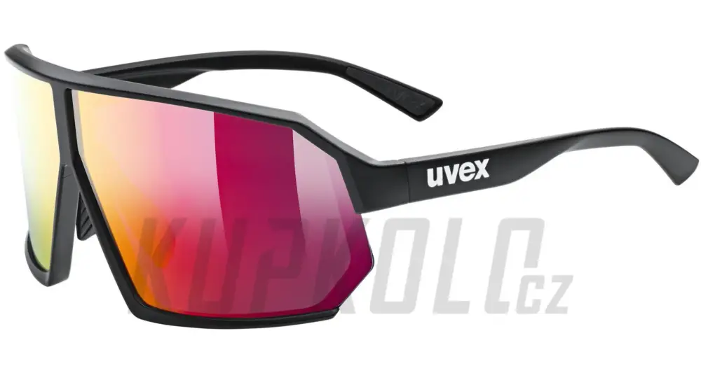 Brýle Uvex Sportstyle 237 Black Matt / Red Rychlé Dodání