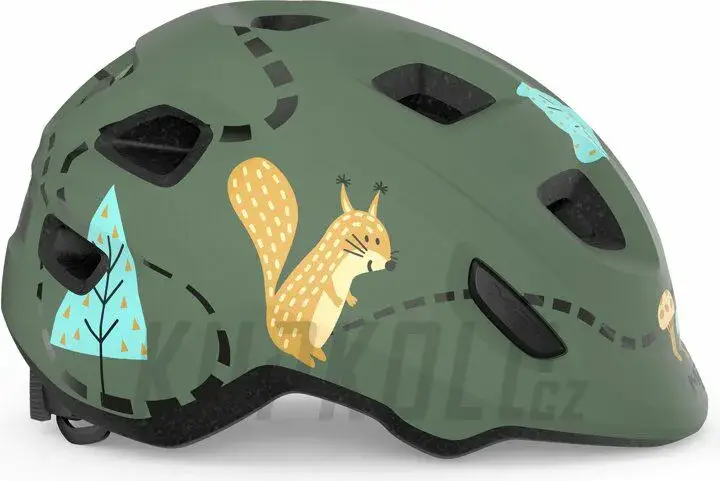 Cenově Výhodný Dětská helma MET Hooray MIPS, zelená