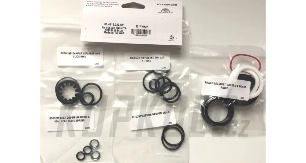 Servisní kit Rockshox Recon RL Boost A1 00.4315.032.651 Akční Cena