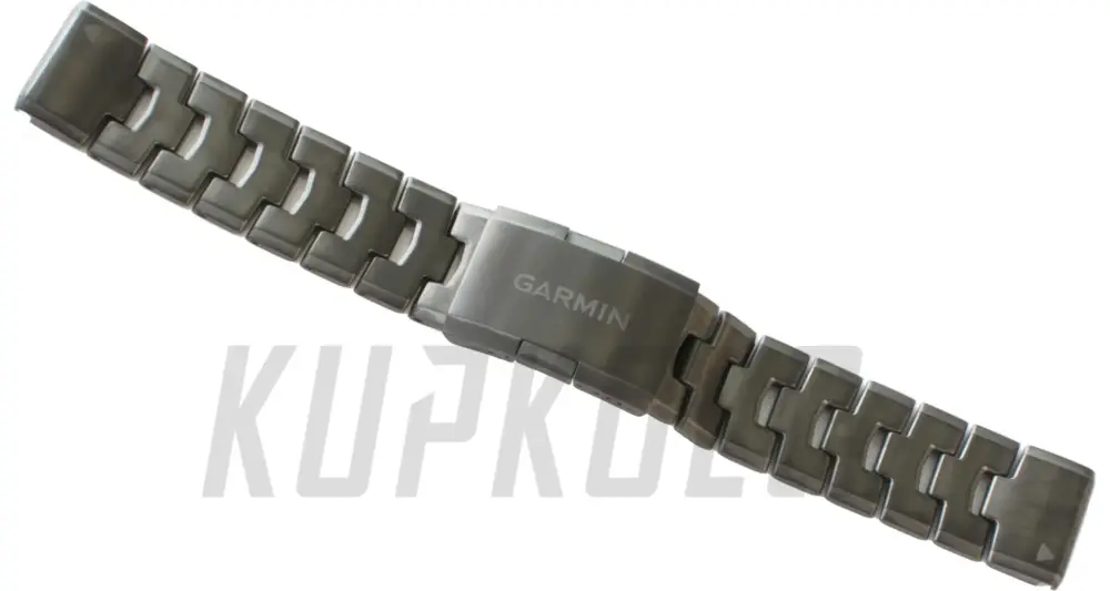 Přímo Od Výrobce Řemínek Garmin QuickFit 22, titanový DLC, tmavý