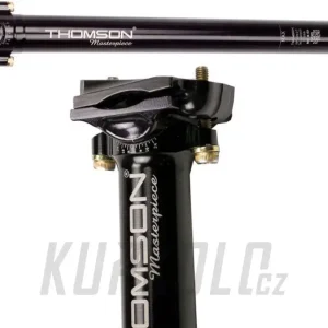 Vysoce Kvalitní Sedlovka Thomson Masterpiece 0mm offset černá