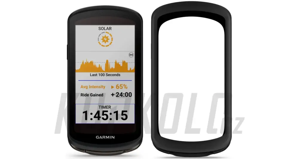 Cyklonavigace GARMIN Edge 1040 Solar, silikonové pouzdro Aktuální