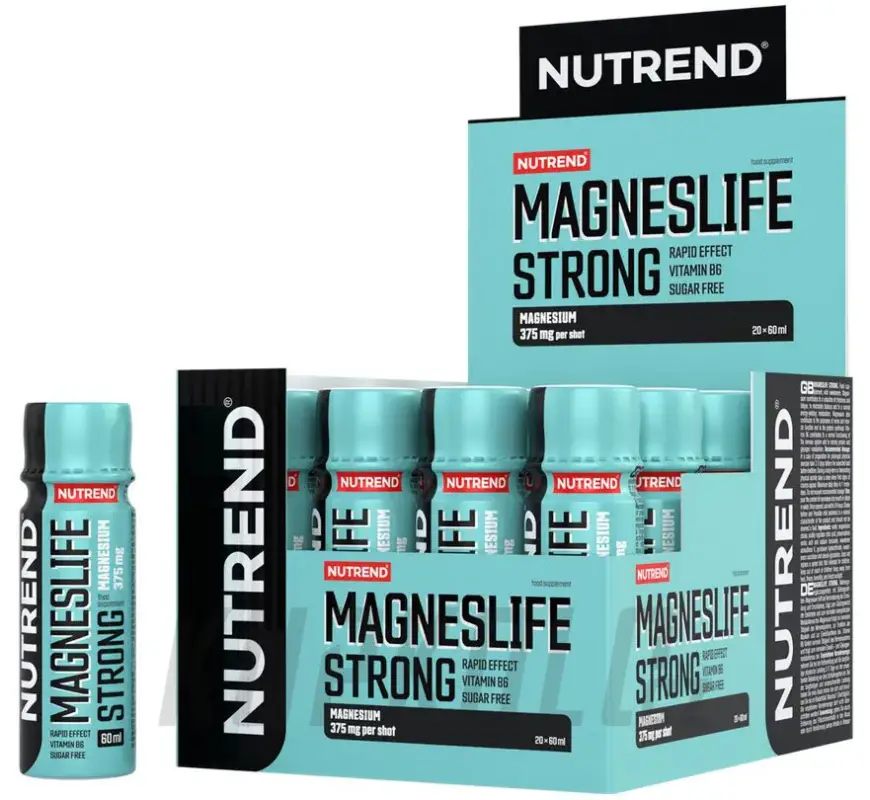 Nutrend MAGNESLIFE STRONG hořčík v shotu, 20x 60ml Značkový