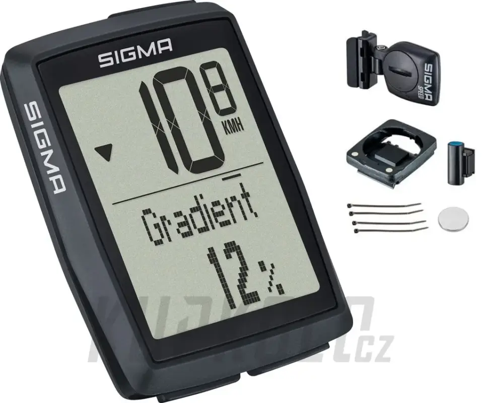 Computer Sigma BC 14.0 STS WL, bezdrátový, černá Přímo Od Výrobce