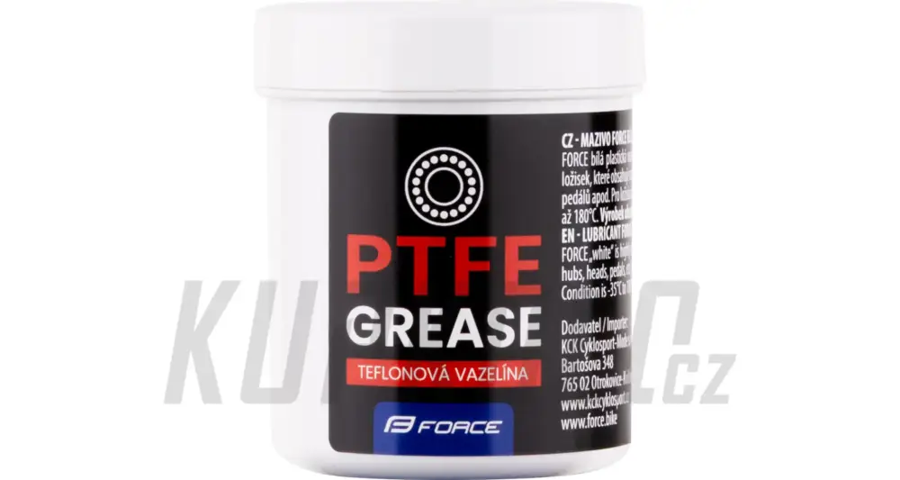 Mazivo FORCE plastická vazelína bílá s PTFE, 100g Autentický