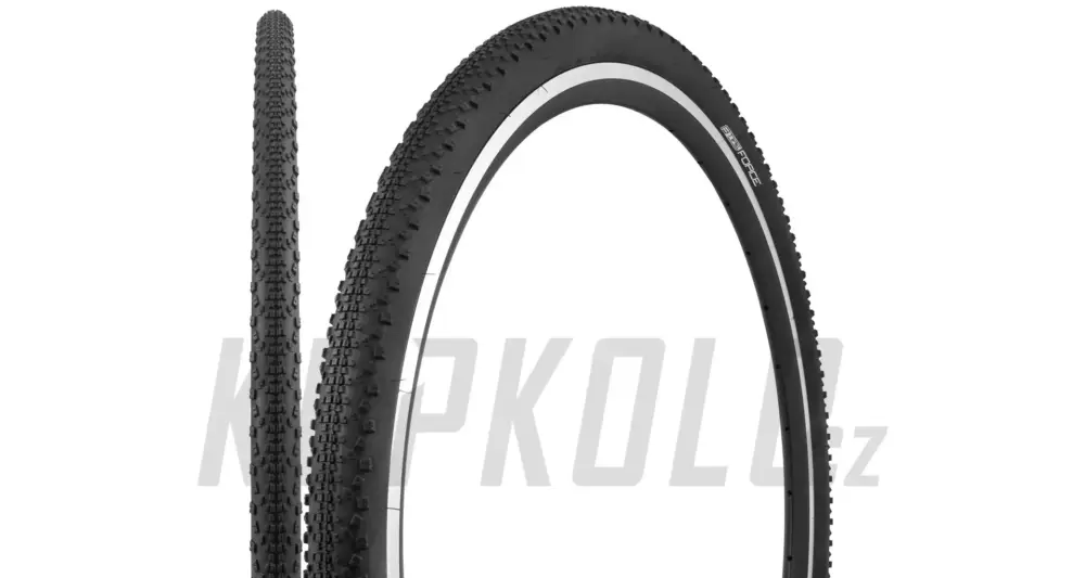 Finální Výprodej Plášť Force 700x40C, IB-3010, drát, černá