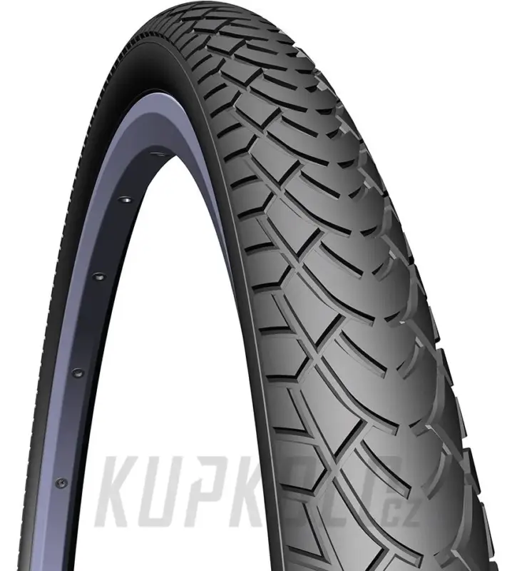 Plášť na kočárek - Rubena Mitas 10 x 1,75 x 2, V41 WALRUS, černý Levný