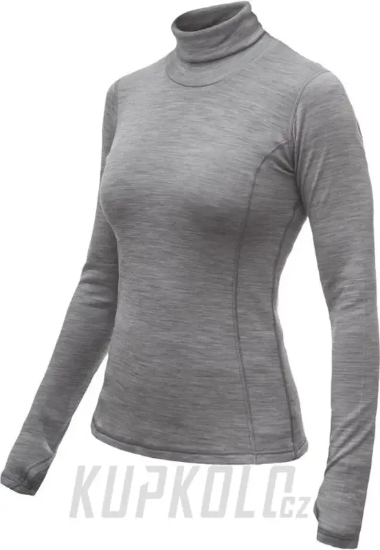 Cenově Výhodný Sensor Merino Bold dámský rolák - cool grey