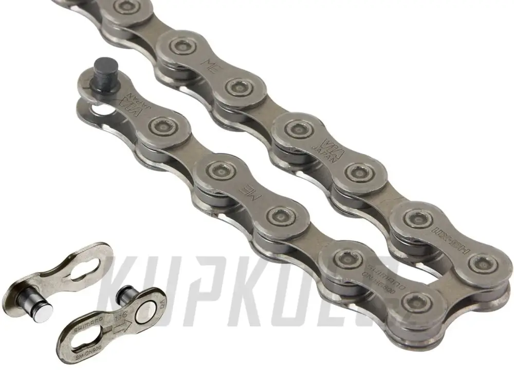 Řetěz Shimano, CN-HG601, 11s, 116 článků, Super Narrow, HyperGlide, HG-X11, SIL-TEC, spojka Pouze Dnes