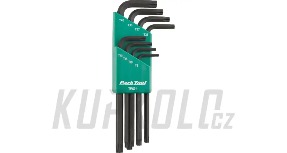 Sada Park Tool klíčů Torx se zásobníkem TWS-1 Novinka