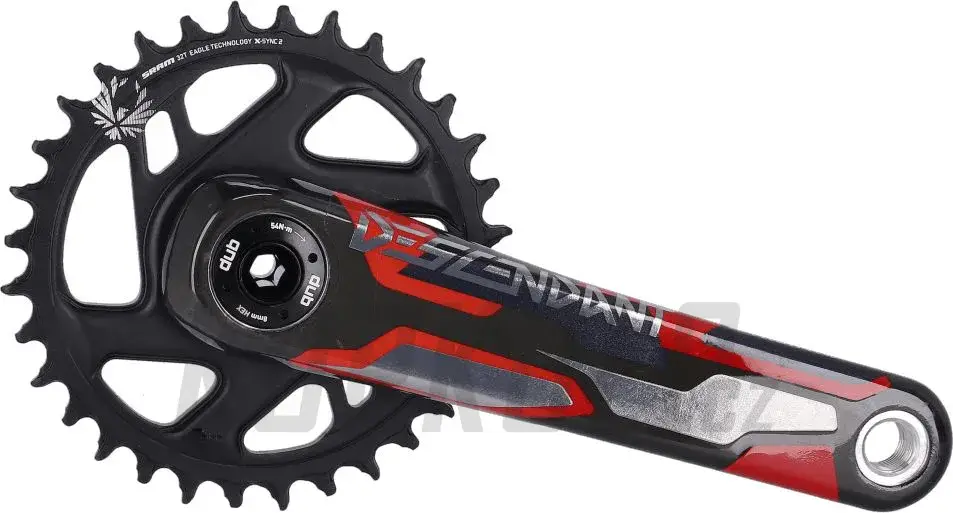MTB kliky Sram Truvativ Descendant CoLab Troy Lee Designs Carbon Eagle DUB Boost červené Kup Teď