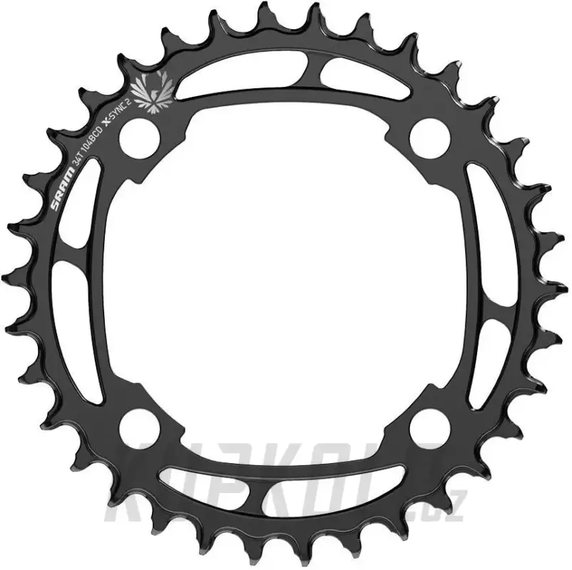 Oblíbený Převodník SRAM EAGLE X-SYNC 2, 104mm 12s, černá ocel