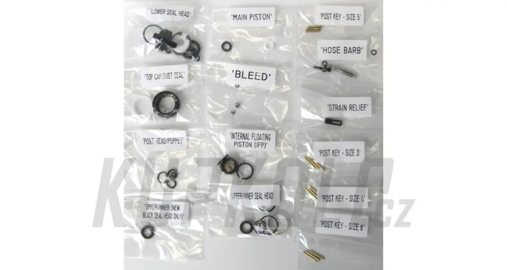 Kompletní servisní kit pro sedlovky RockShox Reverb A1 2010-2012 Rychlé Dodání