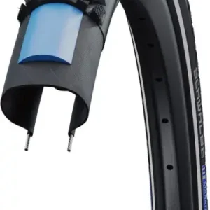 Plášť Schwalbe Marathon Plus Tour - Addix E Smart, DualGuard, černá+reflexní pruh Akční Cena