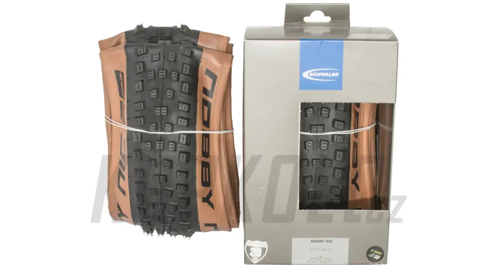 29" Schwalbe Nobby Nic kevlar Addix - Performance kevlar dušový Bronze skin Cenový Hit