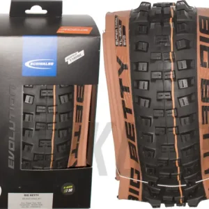 29" Plášť MTB Schwalbe Big Betty, SuperTrail Addix Soft TLE bronze Rychlé Dodání