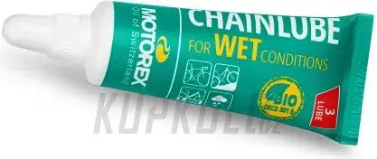 Cenová Bomba Mazací olej MOTOREX CHAIN LUBE FOR WET CONDITIONS 5ml OLEJ