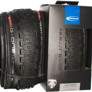 27,5" Schwalbe G-One Ultrabite, SuperGround, Tubeless Easy, Snake Skin, Addix SpeedGrip, kevlar Top Prodej