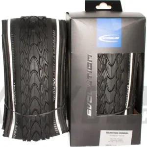 27,5" Plášť Schwalbe Marathon Mondial, Double defense, kevlar, reflexní pruh Objednat Nyní