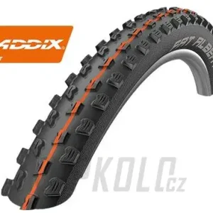 Vysoce Kvalitní 27,5" Plášť Schwalbe Fat Albert, Addix Soft, Tubeless Easy, kevlar - přední