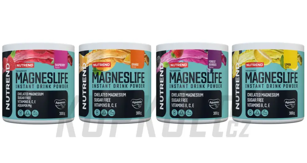 Nutrend MAGNESLIFE Instant Drink Powder instantní nápoj s hořčíkem, 300 g Super Cena