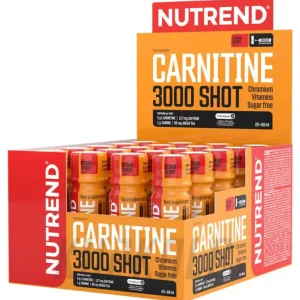 Nutrend CARNITINE 3000 Shot podpora diety, 20x 60ml, jahoda Nejlepší Volba