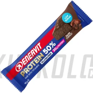 Poslední Šance Enervit PROTEIN BAR 50% proteinová tyčinka, 40g, tmavá čokoláda