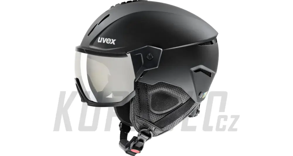 Zimní helma UVEX INSTINCT VISOR black mat (S566260200*) Originální