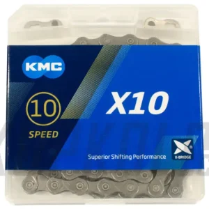 Řetěz KMC X10, 10s, 114 článků, X-Bridge, včetně spojky Sezónní Sleva