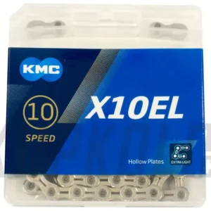 Řetěz KMC X10EL, 10s, 114 článků, Extra Light, X-Bridge Přímo Od Výrobce