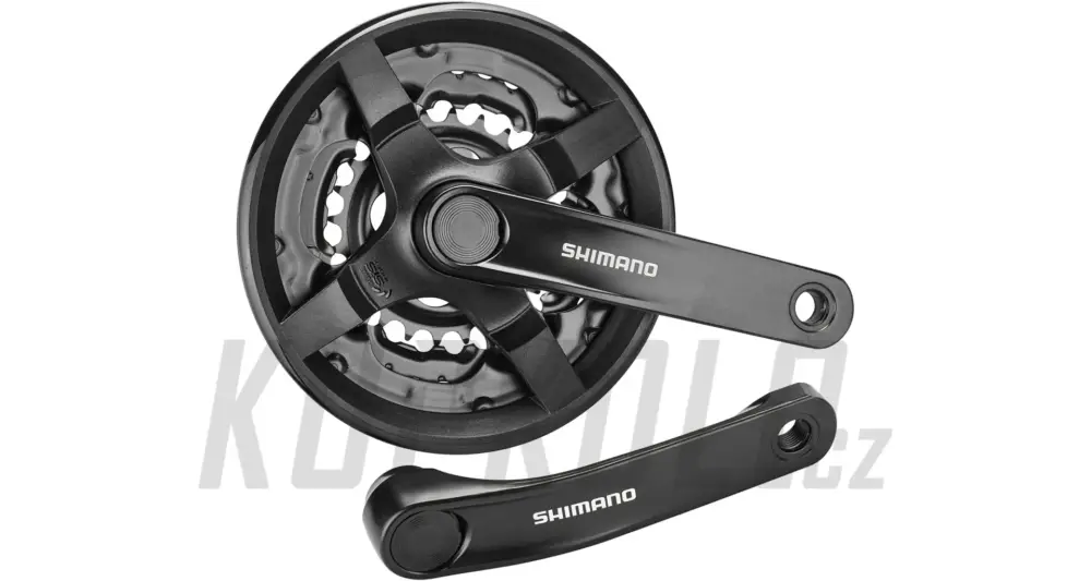 Sezónní Sleva MTB kliky Shimano FC-TY301, 4hran, černá
