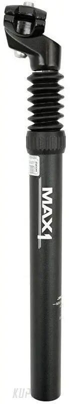Výprodej Odpružená sedlovka MAX1 Sport 30,9/350 mm černá