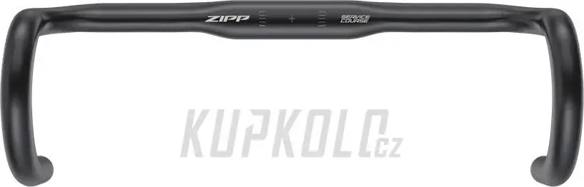 Silniční řidítka ZIPP Service Course 80 Ergo černé Nízká Cena