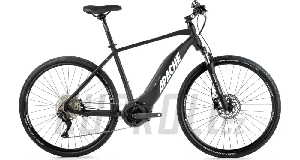 Značkový Elektrokolo 28" Apache Matto Bosch Performance, 2023 - černá 500Wh