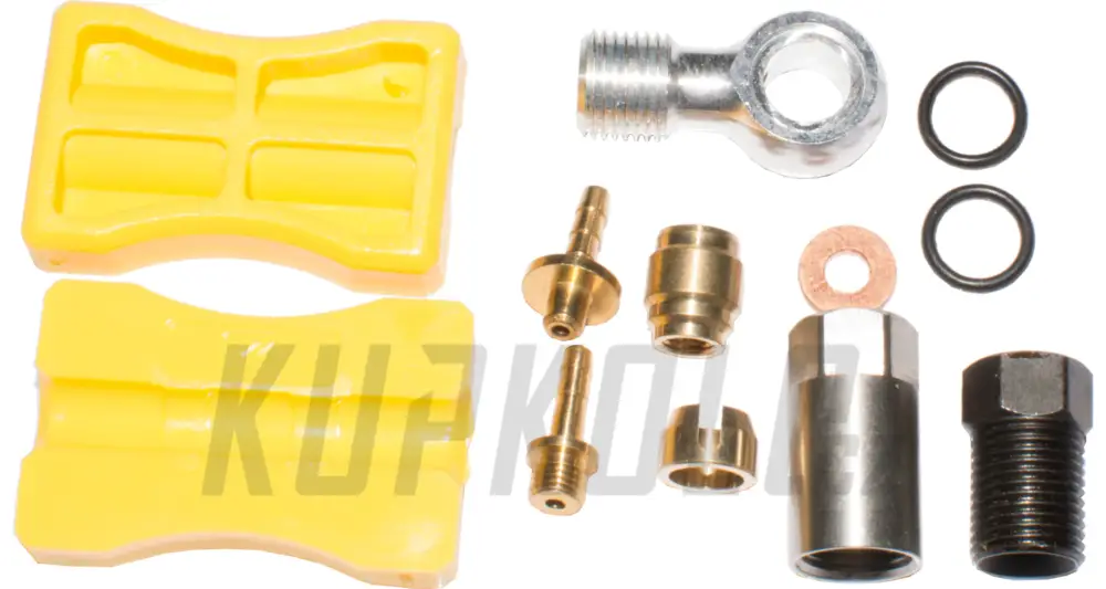 Odeslání Ihned EZmtb SRAM Silver Banjo Kit sada koncovek pro brzdy 4píst