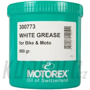 Aktuální Vazelína MOTOREX WHITE GREASE, 850g