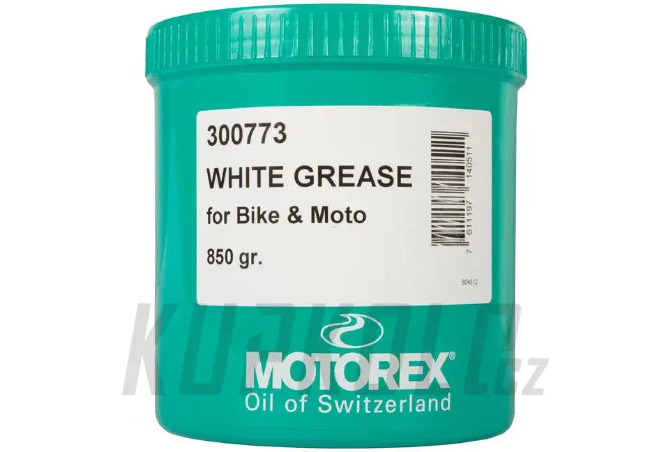 Aktuální Vazelína MOTOREX WHITE GREASE, 850g