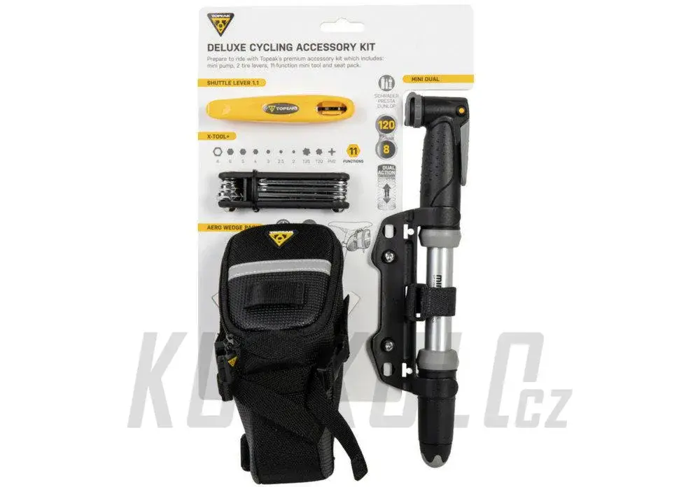 Cenový Hit Hustilka Topeak Deluxe cyklo sada