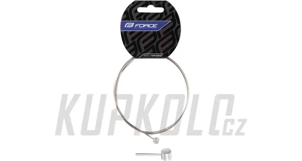 Brzdové lanko FORCE MTB 750 mm / 1,5 mm NEREZ balené Aktuální