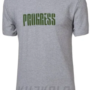 Progress Barbar Army pánské triko s bambusem, šedý melír Vysoce Kvalitní