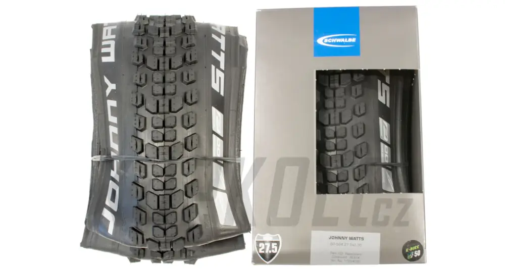 27,5" Schwalbe plášť, Johnny Watts, Addix Performance, DoubleDefense, RaceGuard, kevlar Akce