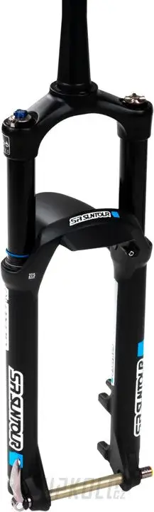27,5" Vidlice SR Suntour AXON34-Boost LO-RC-PCS, 15QLC2-Ti černá, 100mm Víkendová Akce