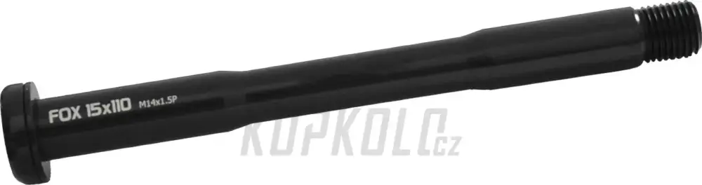Pevná osa Sting ST-FX15B, černá, 15x110 pro FOX závit M14x1,5 Aktuální