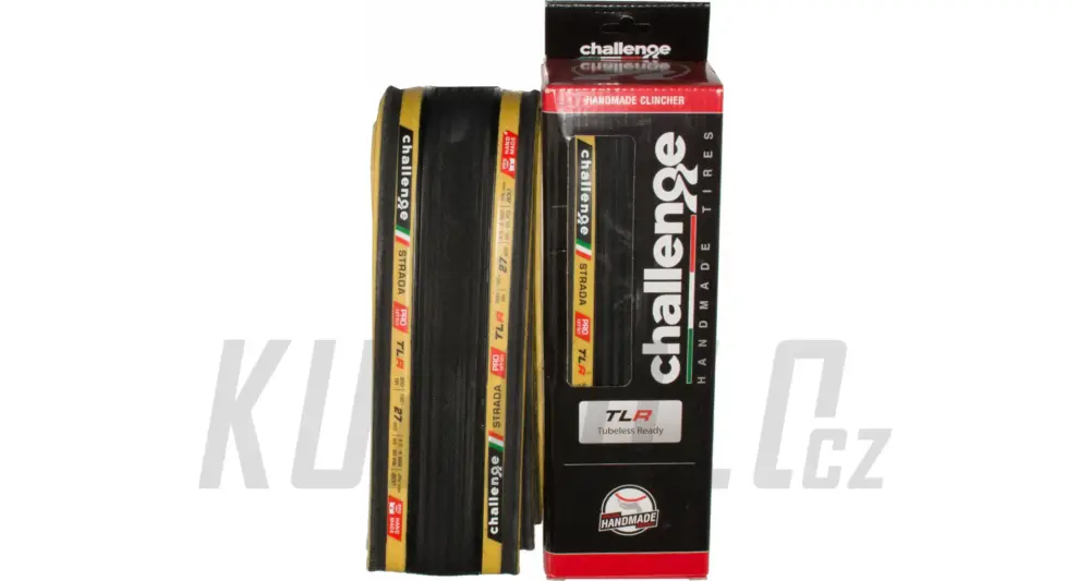 Značkový Plášť Challenge Strada Pro 700x27, 300 TPI TLR